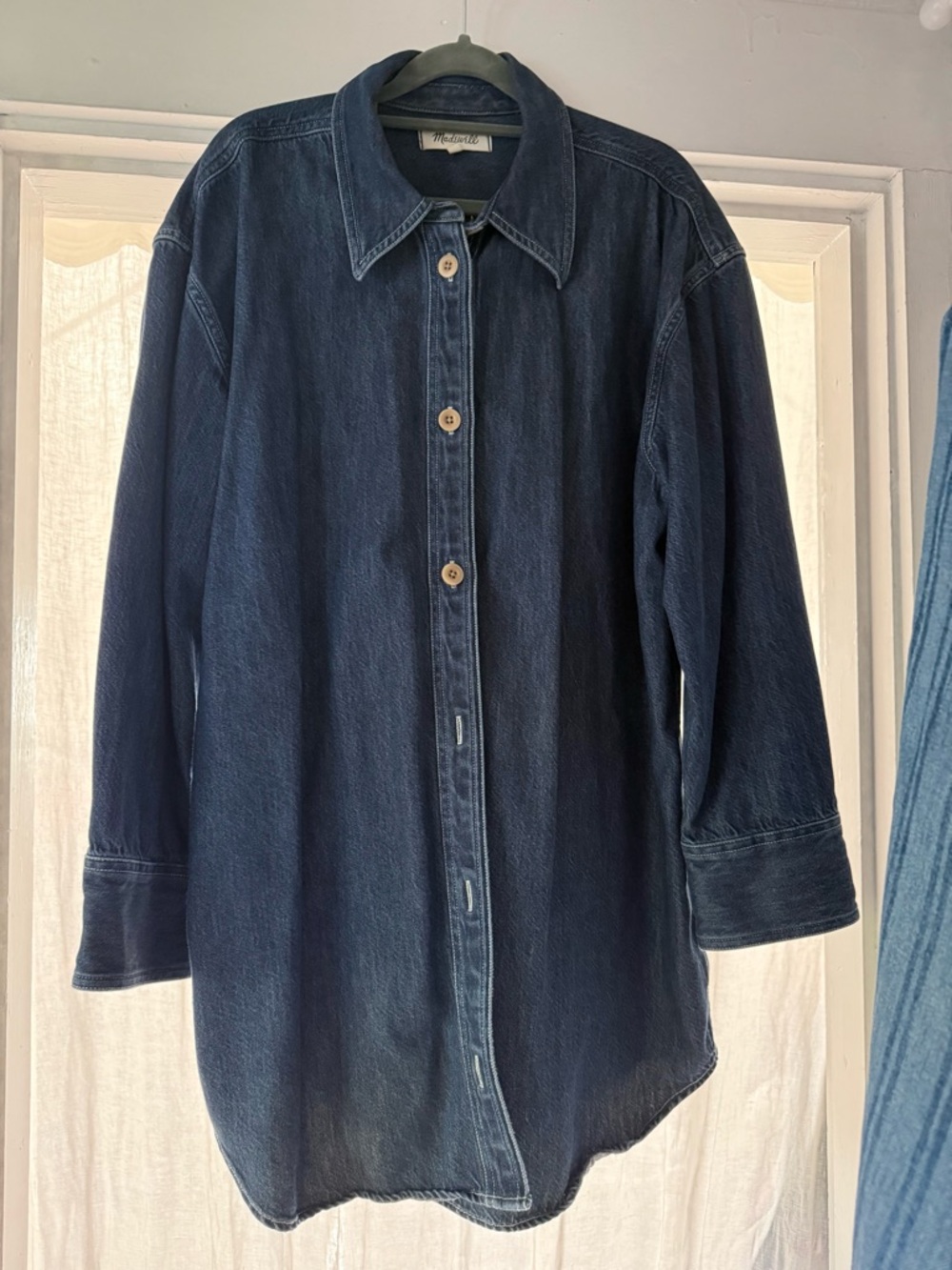 Madewell Indigo Denim Shirt Jacket
